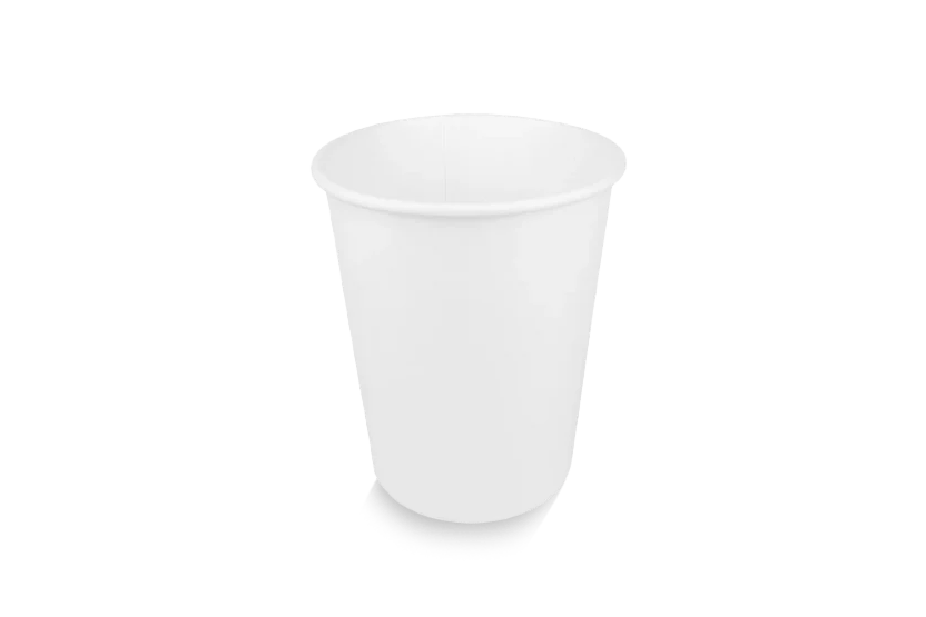 takeaware.nl Koffiebekers Kartonnen koffiebeker 230cc 8oz wit