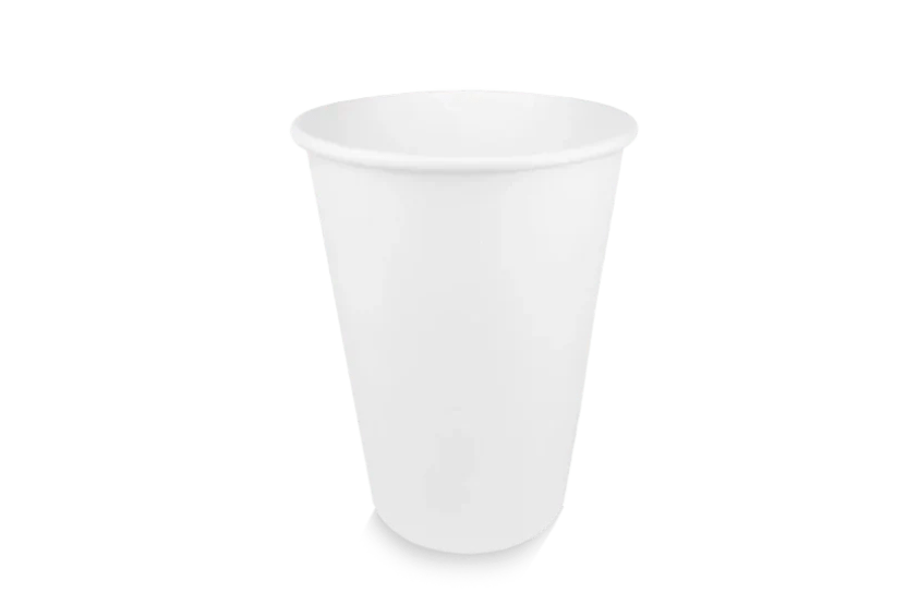 takeaware.nl Koffiebekers Kartonnen koffiebeker 360cc 12oz wit