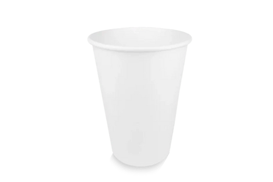 takeaware.nl Koffiebekers Kartonnen koffiebeker 360cc 12oz wit