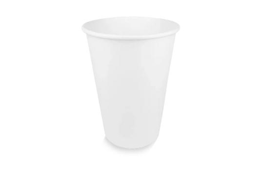 takeaware.nl Koffiebekers Kartonnen koffiebeker 360cc 12oz wit