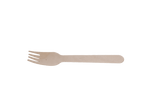 takeaware.nl Bestek Houten vork 160mm 100% FSC® BIO