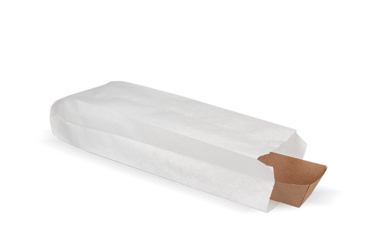 Snackzakken nr 11 (frikandel) Wit 50gr | 10kg