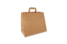 Papieren tassen Groot kraft 32+16x27cm BIO