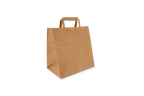 takeaware.nl Papieren tassen Papieren tassen Middel kraft 26+17x27cm BIO
