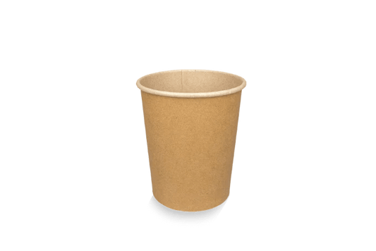 takeaware.nl Koffiebekers Kartonnen koffiebeker 120cc 4oz Kraft