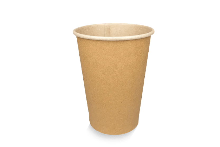 takeaware.nl Koffiebekers Kartonnen koffiebeker 360cc 12oz Kraft