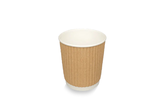 Gobelet à café 120cc 4oz Ø63mm Ripple Kraft