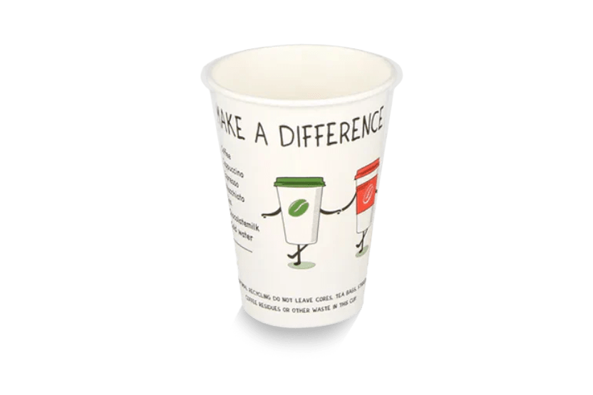 takeaware.nl Koffiebekers Kartonnen koffiebeker 180cc 7.5oz Recycle