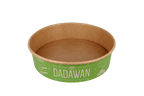 TakeAware.nl Salade Poke Bowl kraft 900ml 30oz  184mm - Dadawan custom
