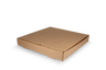 Pizza boxes 29x29x4,2cm kraft brown BIO