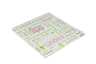 Hamburger zakje 17x18cm parole vetvrij papier BIO