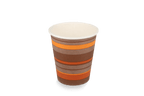 takeaware.nl Koffiebekers Kartonnen koffiebeker 300cc 10oz gestreept