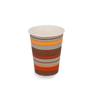 Coffee cup 150cc 6oz Ø70mm cardboard striped