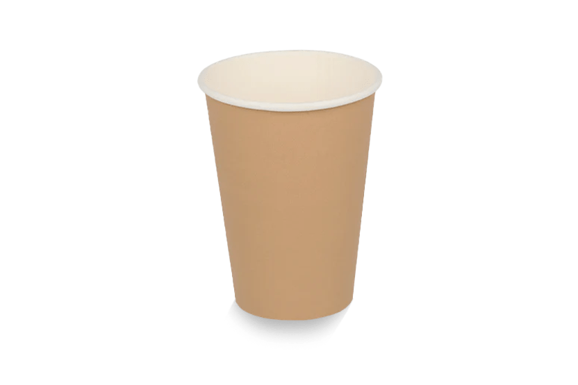 takeaware.nl Koffiebekers Kartonnen koffiebeker 150cc 6oz Kraft