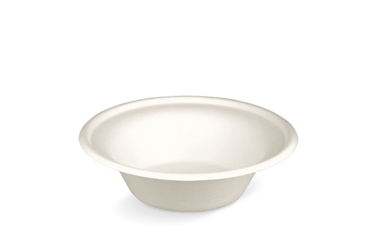 takeaware.nl Saladebakken en bowls Kom 300ml Ø152mm suikerriet BIO