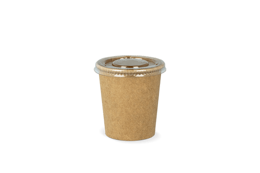 Cardboard Sauce Cup 4oz 110ml Ø62mm Kraft