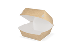 takeaware.nl Hamburgerbakjes Hamburgerbakje IP7 Klein kraft/wit BIO