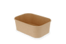 Cardboard Microwave Container 750ml Kraft