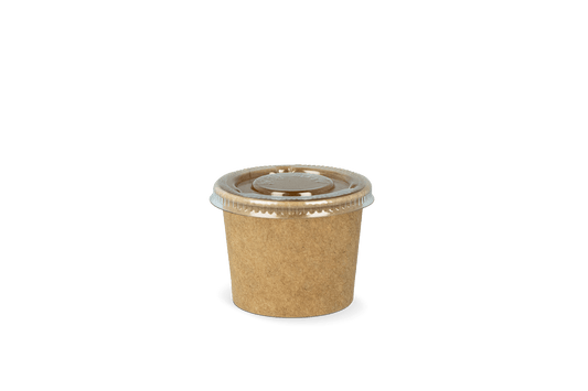 Cardboard Sauce Cup 2oz 60ml Ø62mm Kraft