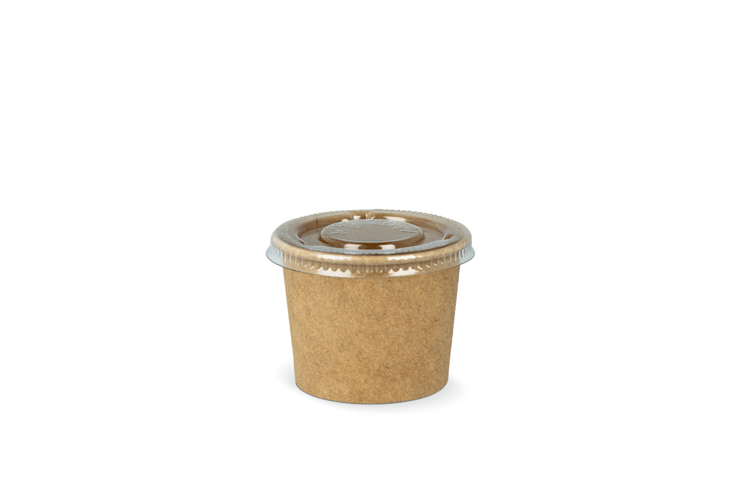 takeaware.nl Saus- en amusebakjes Kartonnen Saus Cup 2oz 60ml Ø62mm Kraft