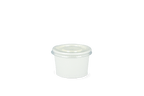 takeaware.nl Saus- en amusebakjes Kartonnen Saus Cup 1oz 30/45ml Ø62mm Wit