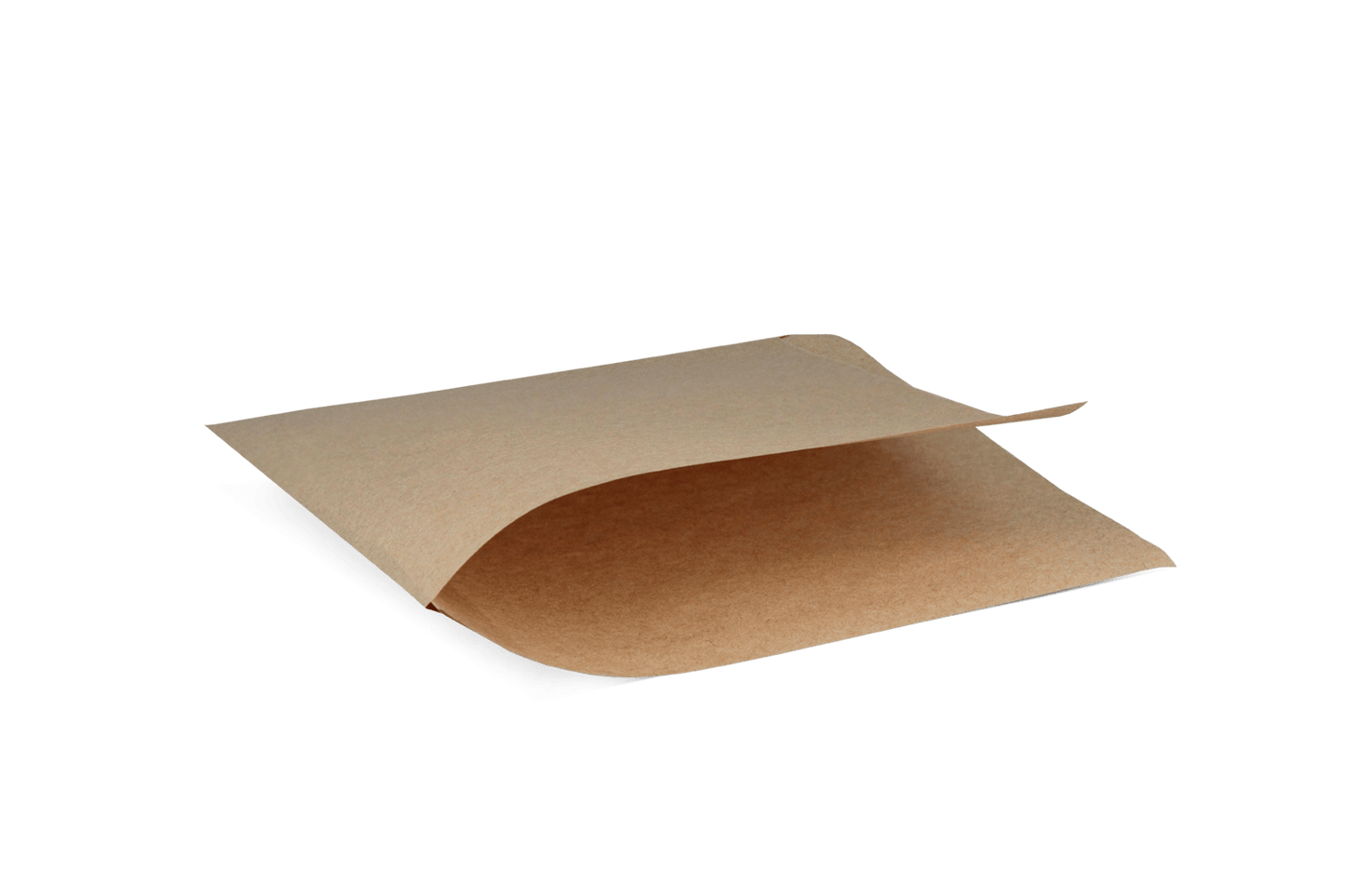 Hamburger bag 16x16cm kraft greaseproof paper BIO