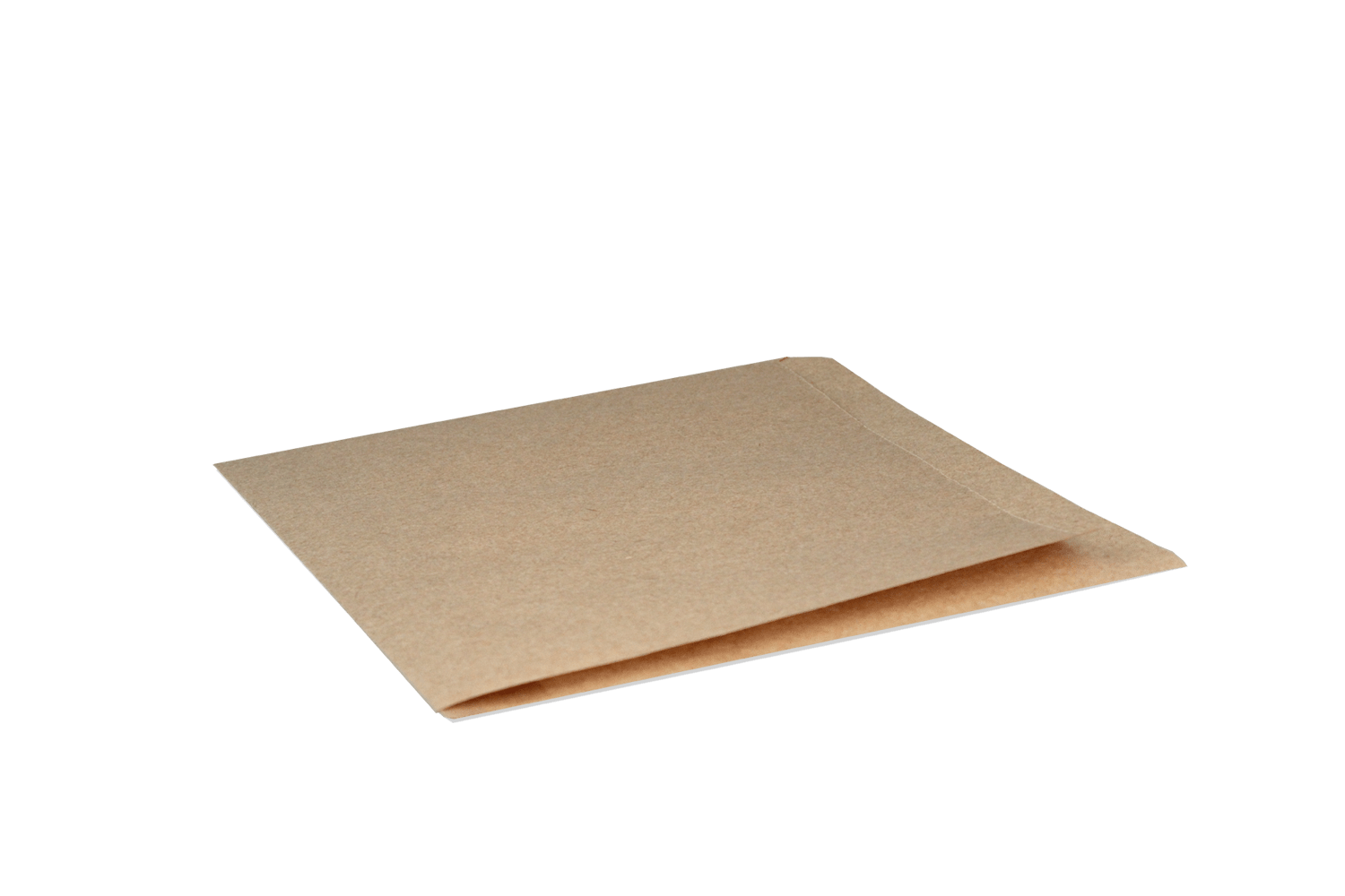 Hamburger bag 16x16cm kraft greaseproof paper BIO