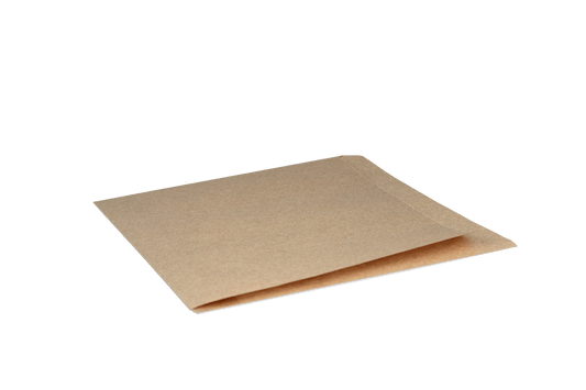 Hamburger bag 17x17cm kraft greaseproof paper BIO