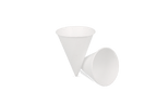 takeaware.nl Papieren cones (puntbekers) 105cc 4oz BIO