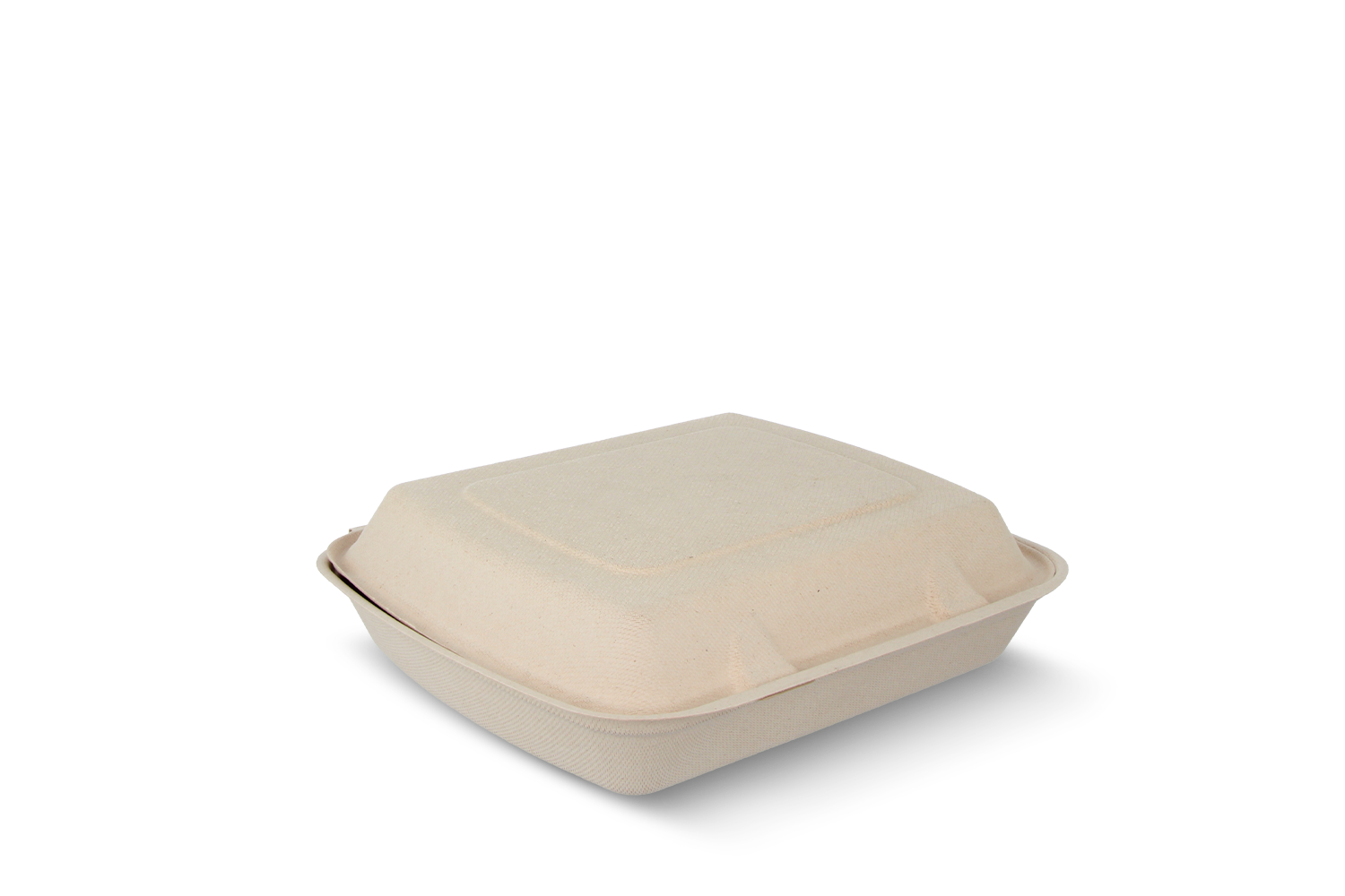 Menu box 2 compartments Small PFAS-free sugarcane BIO