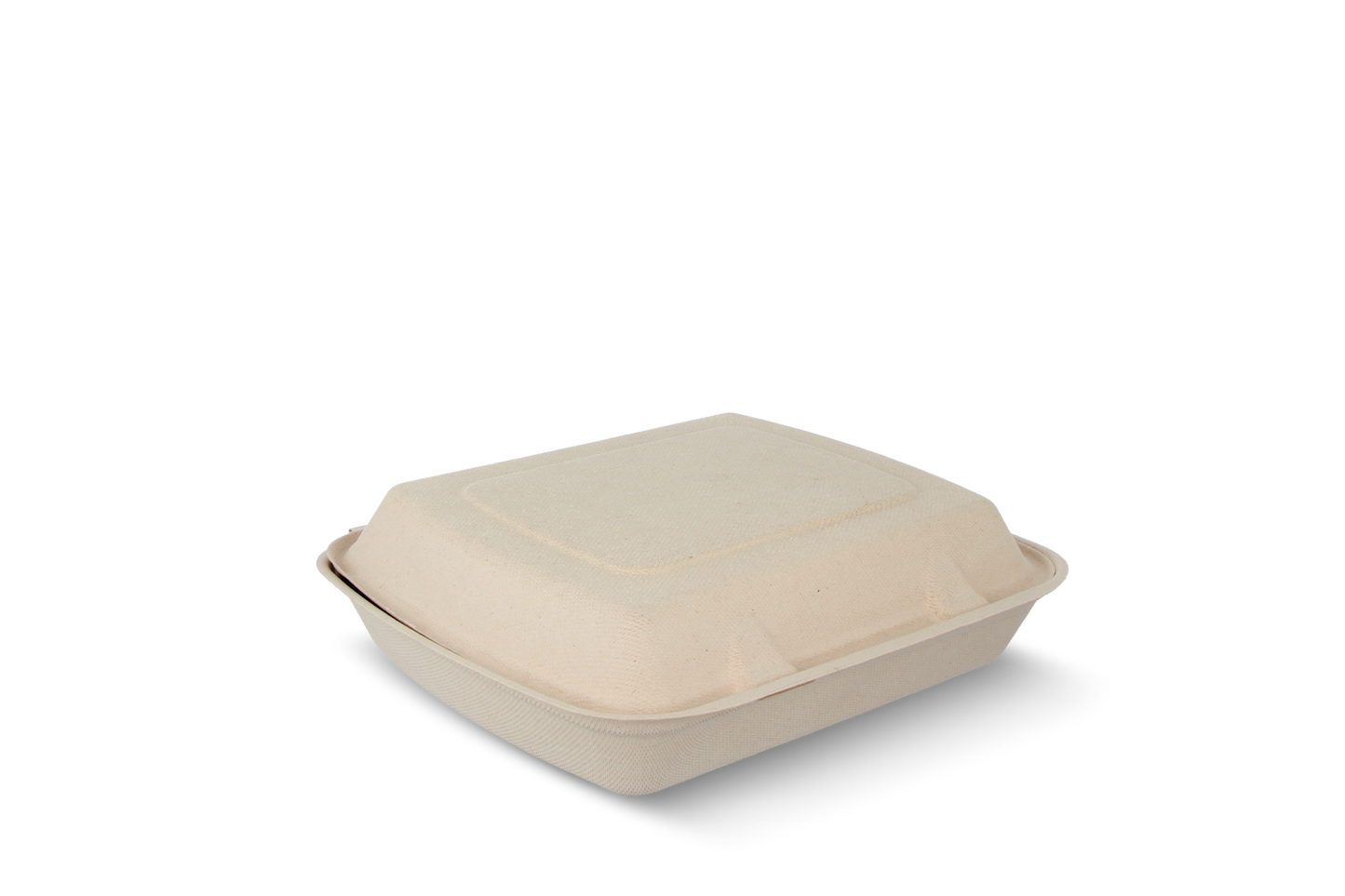 Menu box 2 compartments Small PFAS-free sugarcane BIO