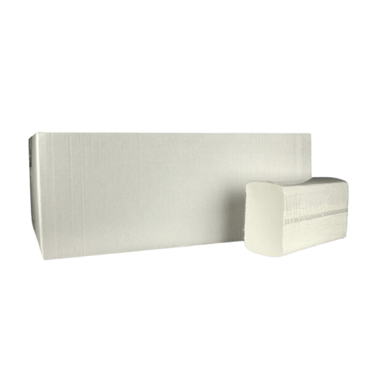  Hand towels Interfold 2 ply 27x22cm white