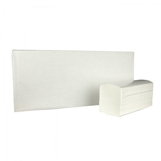 takeaware.nl Handdoek- en poetspapier Handdoeken Interfold 2 laags extra lang 42x22cm 100% cellulose T6