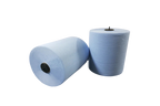 takeaware.nl Handdoek- en poetspapier Handdoekrol Matic 2 laags 6x150 meter Ø21cm 100% cellulose blauw T7