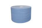 takeaware.nl Handdoek- en poetspapier Industrie uierpapier zwaar 22cm x 360m 3 laags blauw