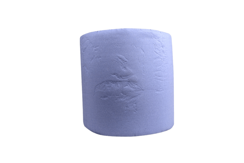 takeaware.nl Handdoek- en poetspapier Industrie uierpapier zwaar 36cm x 380m 3 laags blauw