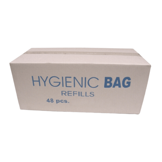 Hygiene bags plastic white