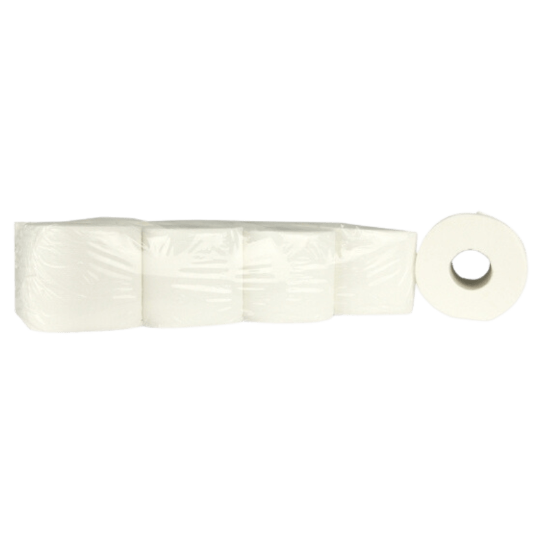 takeaware.nl Toiletpapier Toiletpapier 4 laags 180 vel 8x8 rol cellulose T1