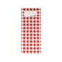 Cutlery bag Farmhouse Vichy with white napkin FSC®Mix BIO