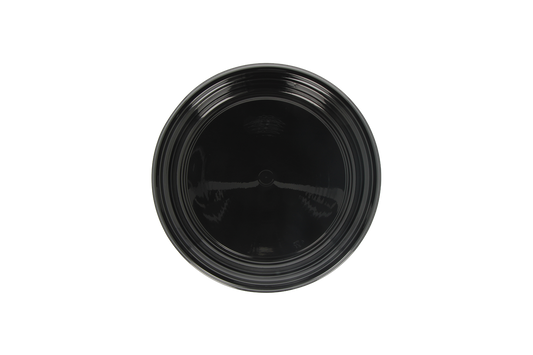Reusable plate Ø22cm black