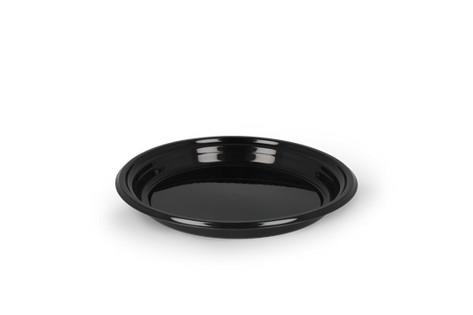 Reusable plate Ø22cm black