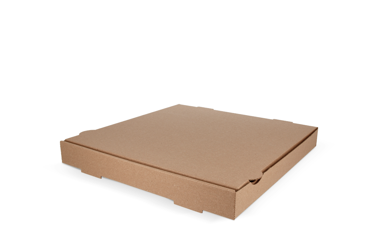 takeaware.nl Pizzadozen 30x30x4cm kraft bruin BIO