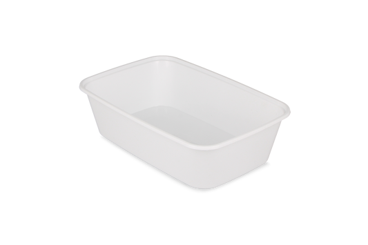 Reusable  meal container 650ml white