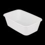 Reusable meal container 750ml white