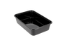 Meal container PP 500ml - black