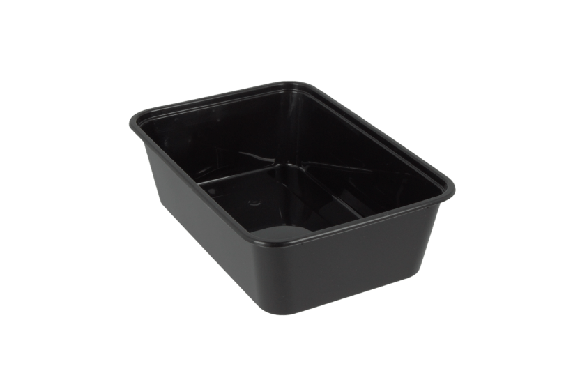 TakeAware.nl Meal container PP 650ml - black