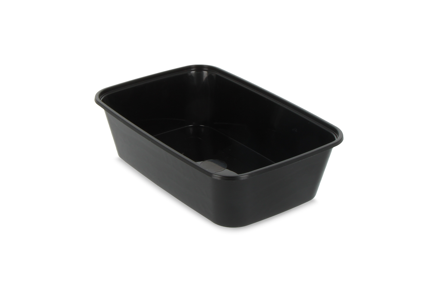 Reusable meal container 650ml black