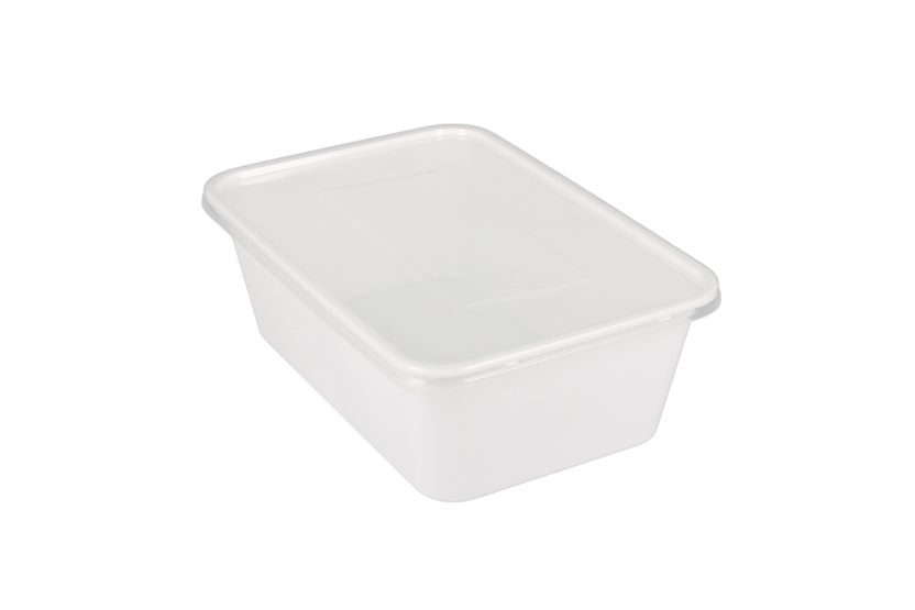 takeaware.nl Maaltijdbakken en schalen Deksel PP maaltijdbak 500-650-750-1000ml transparant