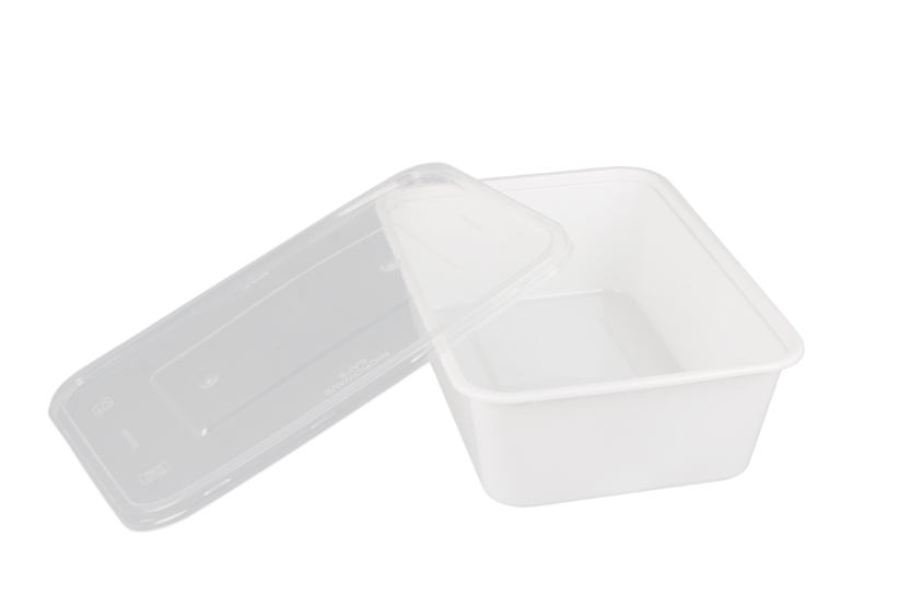 takeaware.nl Maaltijdbakken en schalen Deksel PP maaltijdbak 500-650-750-1000ml transparant