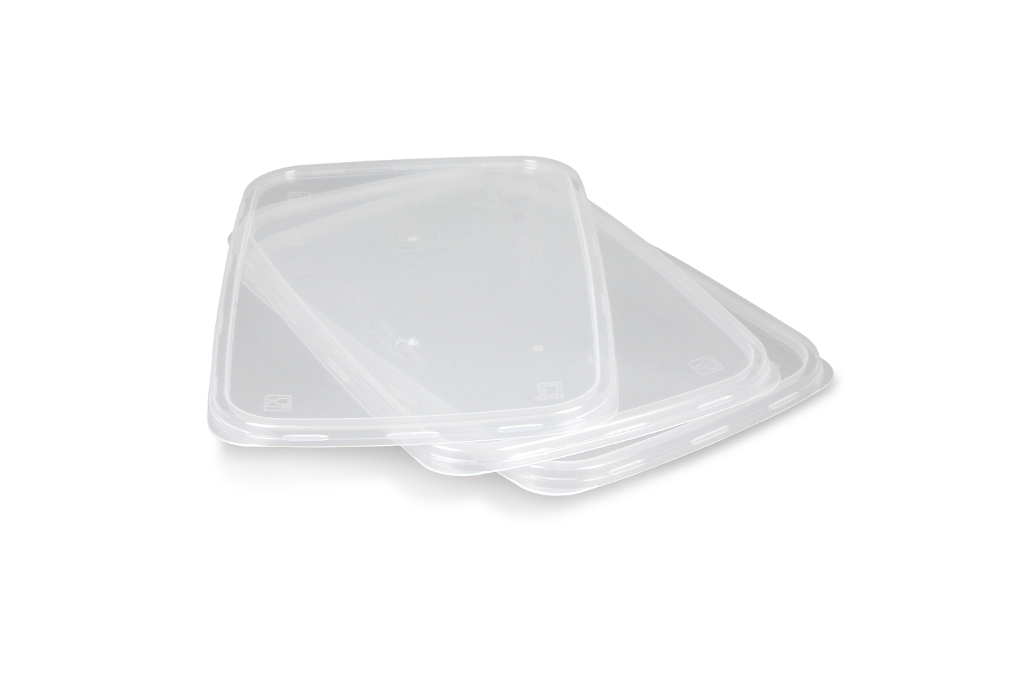 Couvercle boîte à repas 500-650-750-1000ml transparent